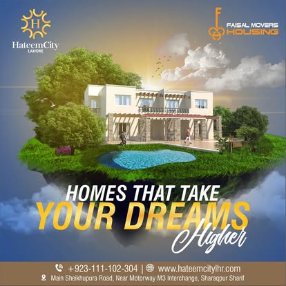 A LIVING BEYOND EXPECTATIONS​, Hateem City Lahore by Faisal Movers